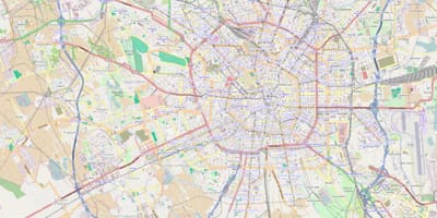 Карта железнодорожная станция Милано рогоредо 
